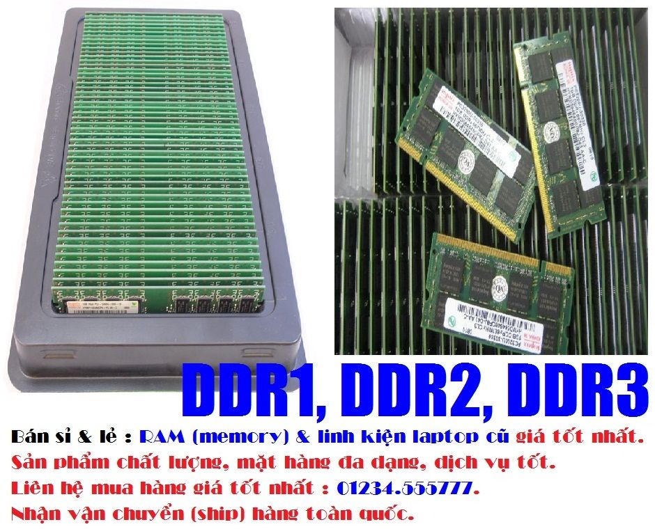 Bán Ram laptop cũ & mới giá rẻ nhất tại TP HCM (Sài Gòn). - 12