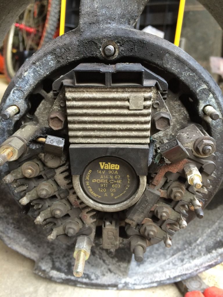 Flashing battery light Electrics including starting/charging Impact