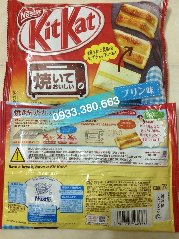 Hot hot!!Kitkat trà xanh,dâu tây,phô mai,socola Nhật -Freeship Q.1,4,5,6,7,10,11,BTân - 7
