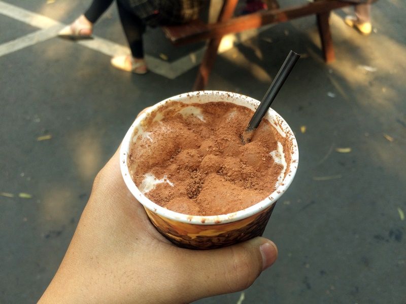 Iced Cappuccino at Summer Food Festival Bandung | Hola Darla