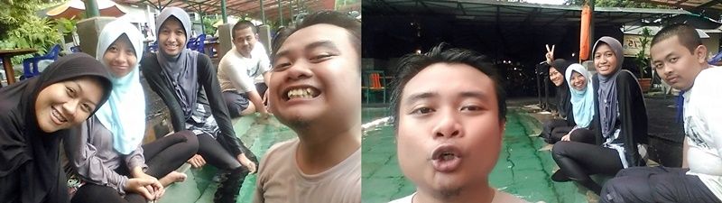 Going Swimming with Mata Ilmu's Managerial Staff | Hola Darla