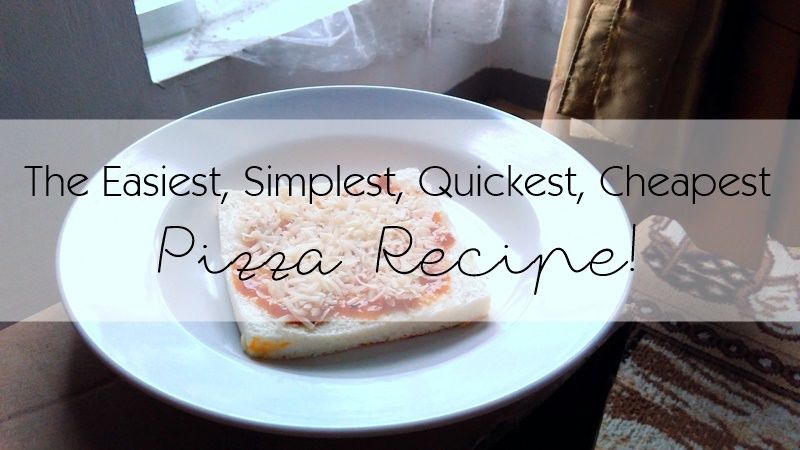 The Easiest, Simplest, Quickest, Cheapest Pizza Recipe | Hola Darla