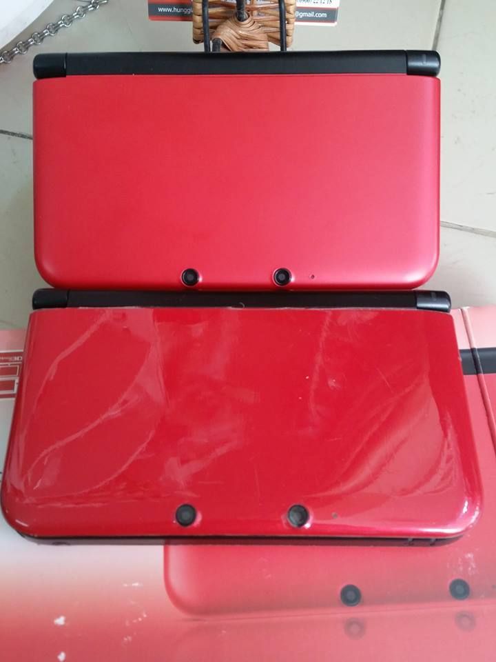 2 máy 3ds xl & 3ds XL fullbox RED đẹp như mới - 6