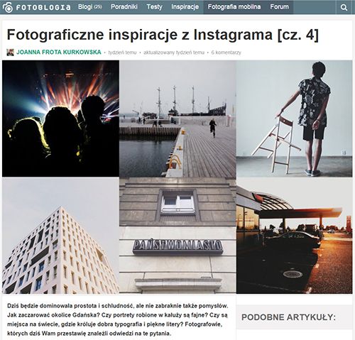 Pablozja, fotoblogia, instagram