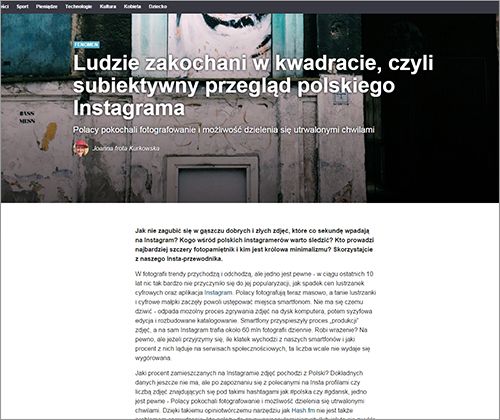 Pablozja, gazeta.pl, instagram