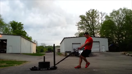 Backward Sled Drag