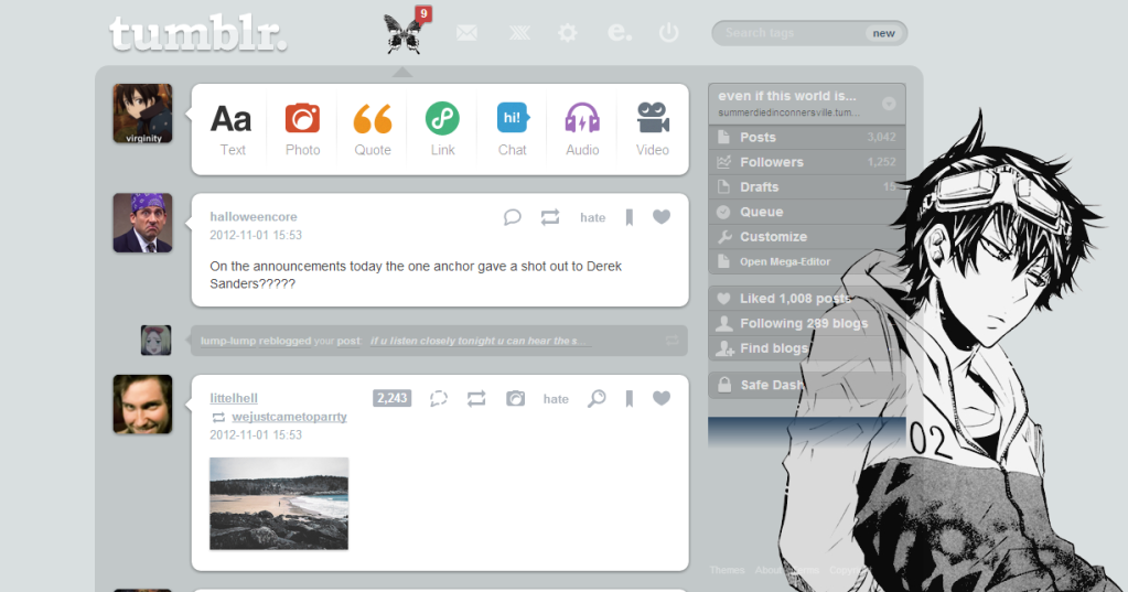 tumblr backgrounds anime Dashboard For Backgrounds Tumblr > Gallery For