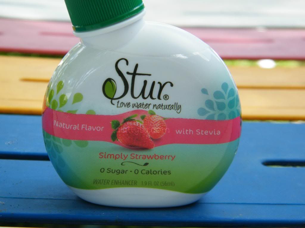 Bottle of Strawberry Stur Water Enhancer