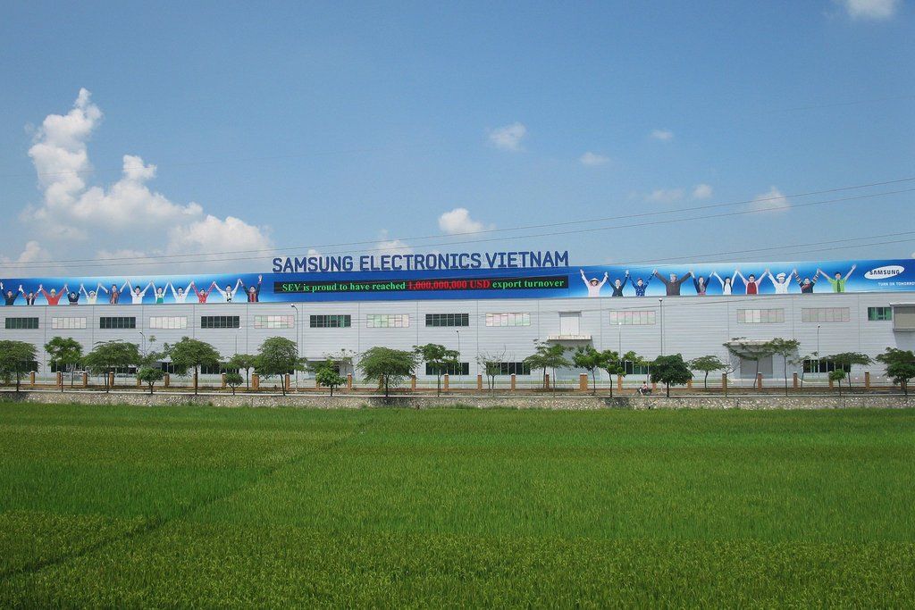 dự án công ty Samsung Vietnam